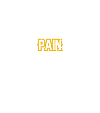 No Pain No Gain model verde neon pe tricou