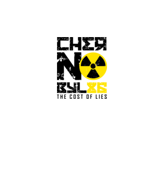 'Chernobyl ''86' model roz pe tricou