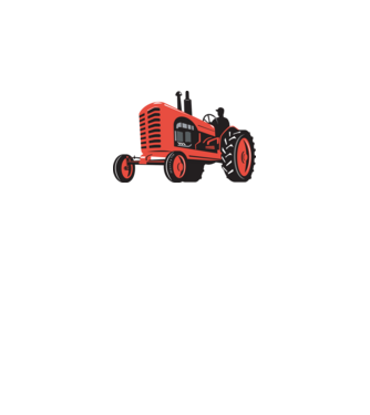 TRACTOR model galben neon pe tricou