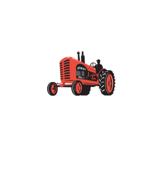 TRACTOR model roz deschis pe tricou