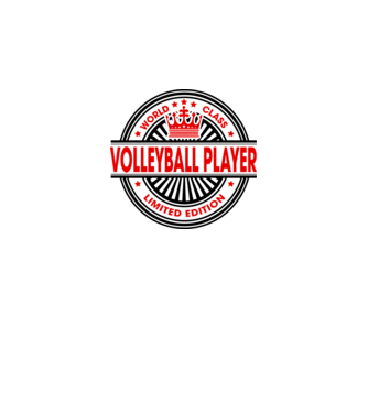 World class VOLEIBALIST model alb pe tricou