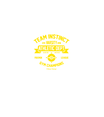 Team instinct champions model negru pe tricou