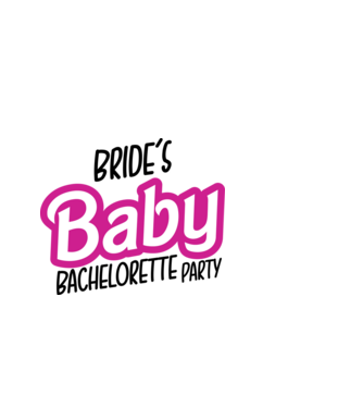Bride Barbies baby model albastru deschis pe tricou