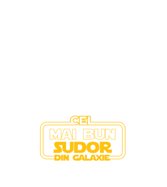 Cel mai bun sudor din galaxie model albastru închis pe tricou