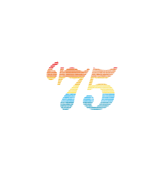 Retro Birthday 1975 model negru pe tricou