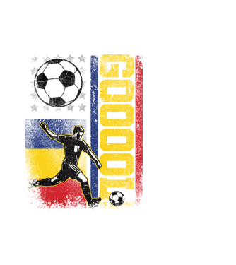 GOOOL model alb pe tricou