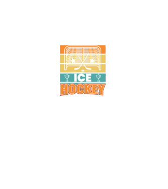 Ice Hockey model negru pe tricou
