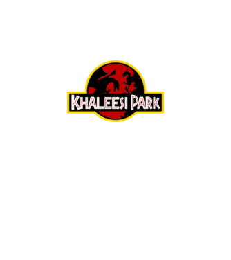 Khaleesi Park model alb pe tricou