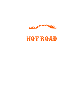 Hot road cartel model albastru jeanși pe tricou