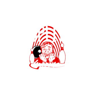 Split Happens model negru pe tricou