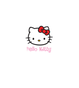 Hello Kitty model roșu pe tricou