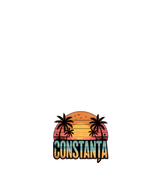 Constanța model alb pe tricou