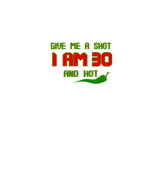 Give me a shot - 30 model albastru regal pe tricou