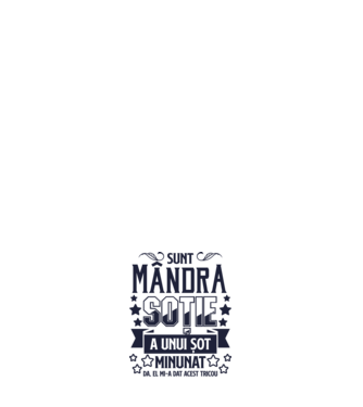 Sunt mândra soție a unui soț minunat - da, el mi-a dat acest tricou model roz deschis pe tricou