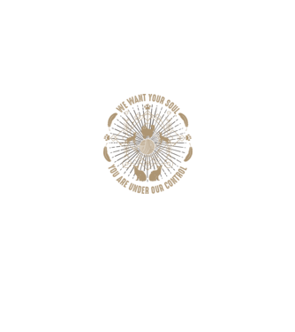 We want your soul model negru pe tricou