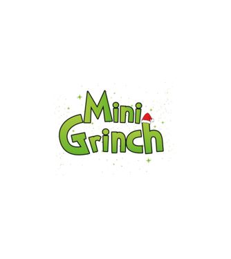 Grinch Family Mini Grinch model negru pe tricou