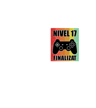 Nivel 17 finalizat model galben neon pe tricou