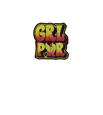 Girl power model alb/roșu pe tricou