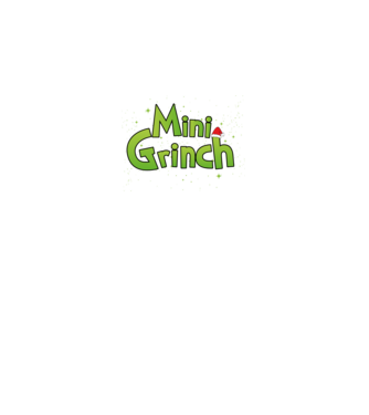 Grinch Family Mini Grinch model negru pe tricou