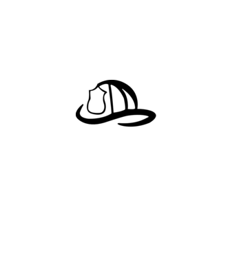 Fire fighter model roșu pe tricou