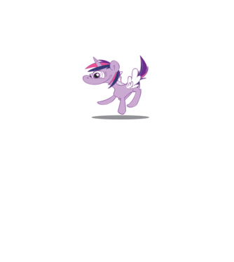 ugly my little pony model alb pe tricou