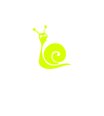 Snail model gri închis pe tricou