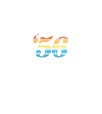 Retro Birthday 1956 model alb pe tricou