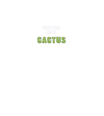 Cactus carnaval model negru pe tricou