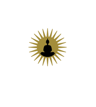 buddha star model negru pe tricou
