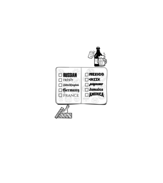 Bachelor Party World tour model  pe tricou