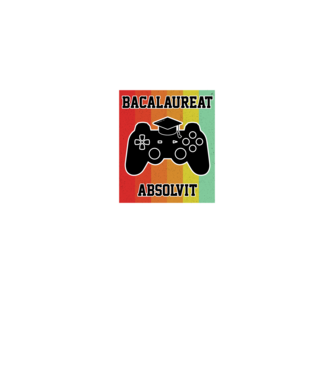 bacalaureat absolvit model negru pe tricou