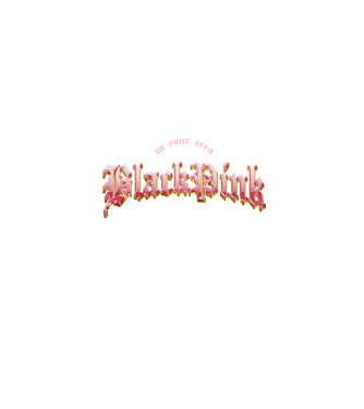BLACPINK in your area model negru pe tricou