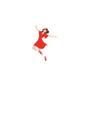 în timp ce dansezi poți fi ceea ce vrei să fii - în acel moment model negru pe tricou