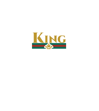 Gucci king model negru pe tricou
