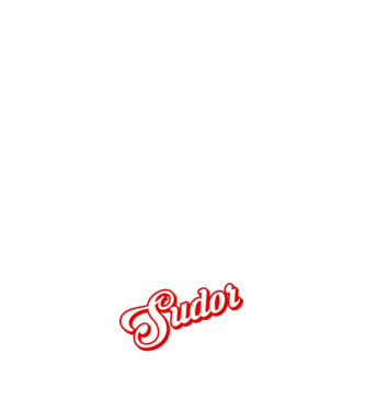 Cel mai bun SUDOR din lume model alb pe tricou