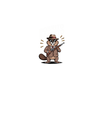 Bobrito Bandito model negru pe tricou