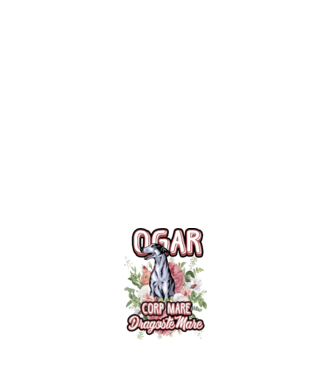 Ogar - picioare lungi dragoste multă model alb pe tricou