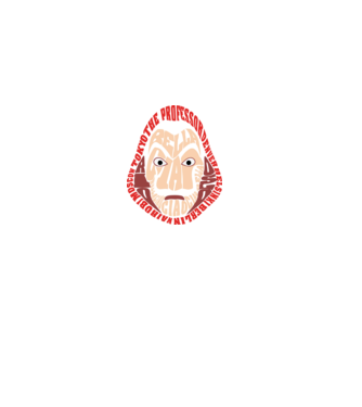 money heist logo names model negru pe tricou