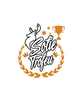 Soție trofeu model alb pe tricou
