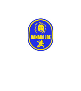 Banana Joe model gri pe tricou