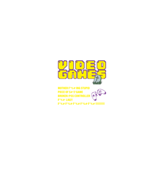 I don't always die when playing video games model negru pe tricou
