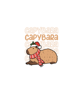 Xmas Cappy model negru pe tricou