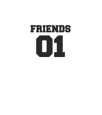 Friends 01 model galben neon pe tricou