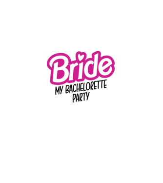 Bride Barbie model roz deschis pe tricou