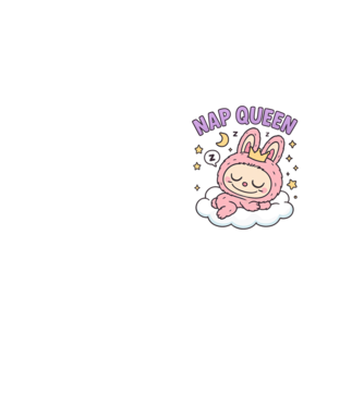 Nap Queen model galben neon pe tricou