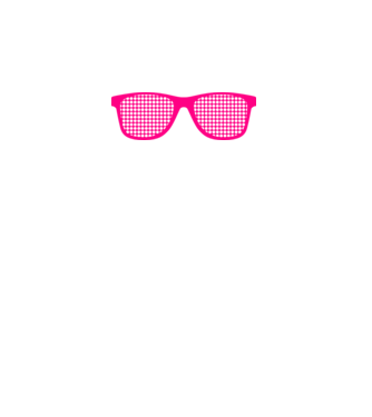 Ochelari model gri închis pe tricou