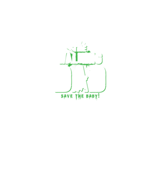 Walking dad green model negru pe tricou