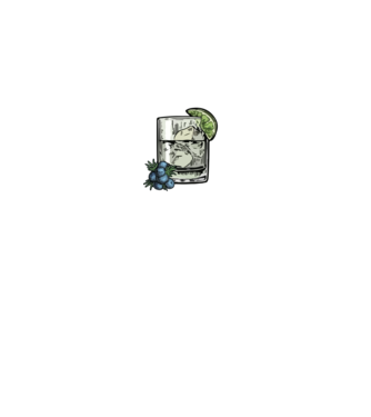 Let the fun be gin model turcoaz pe tricou