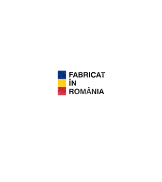 Fabricat în România model negru pe tricou