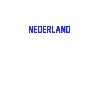 Nederland model alb pe tricou